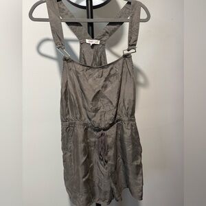Honey‎ Punch Gray shortalls